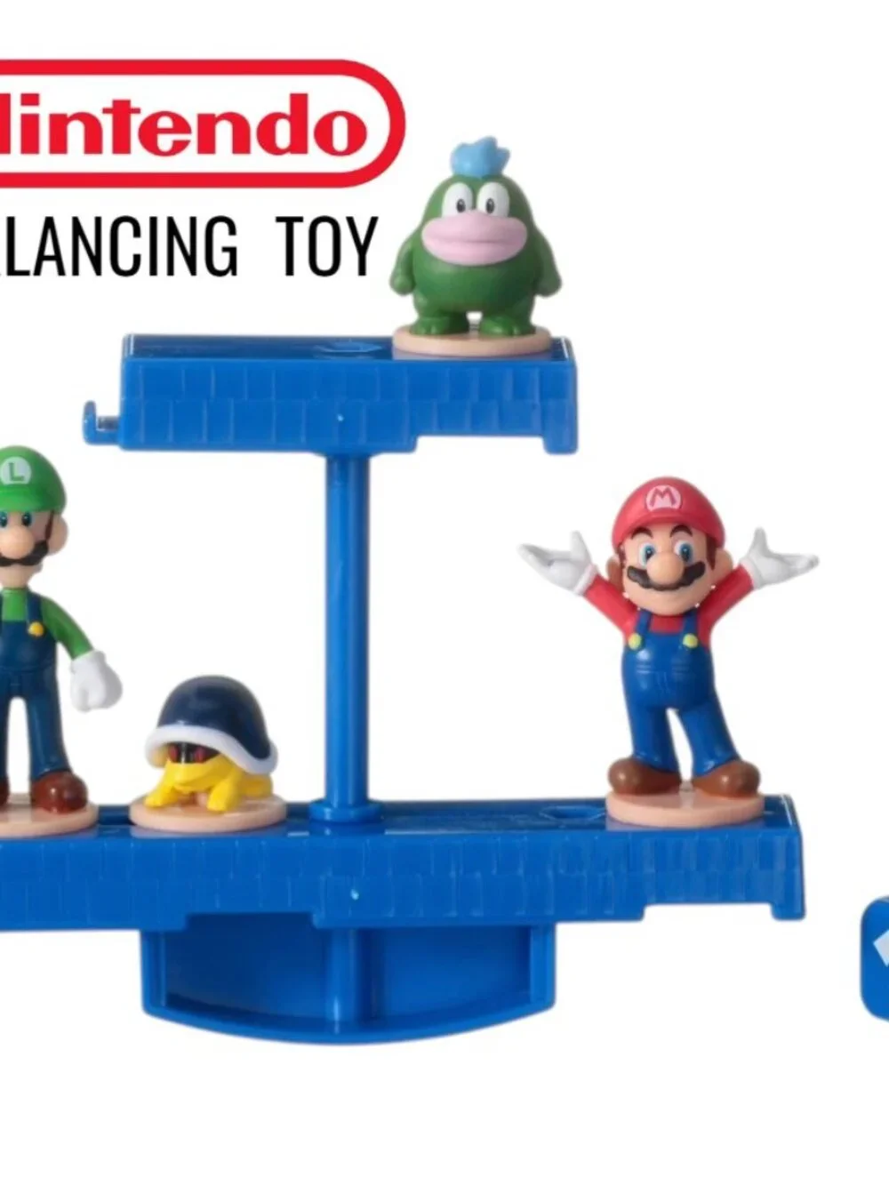 Epoch Games Super Mario Bros. Balancing Game Tabletop Skill Game w/ Collectible